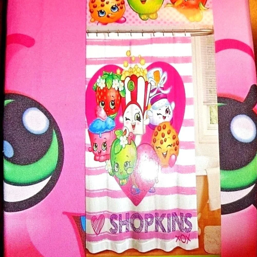 ShopKins New-in-Package Shower Curtain